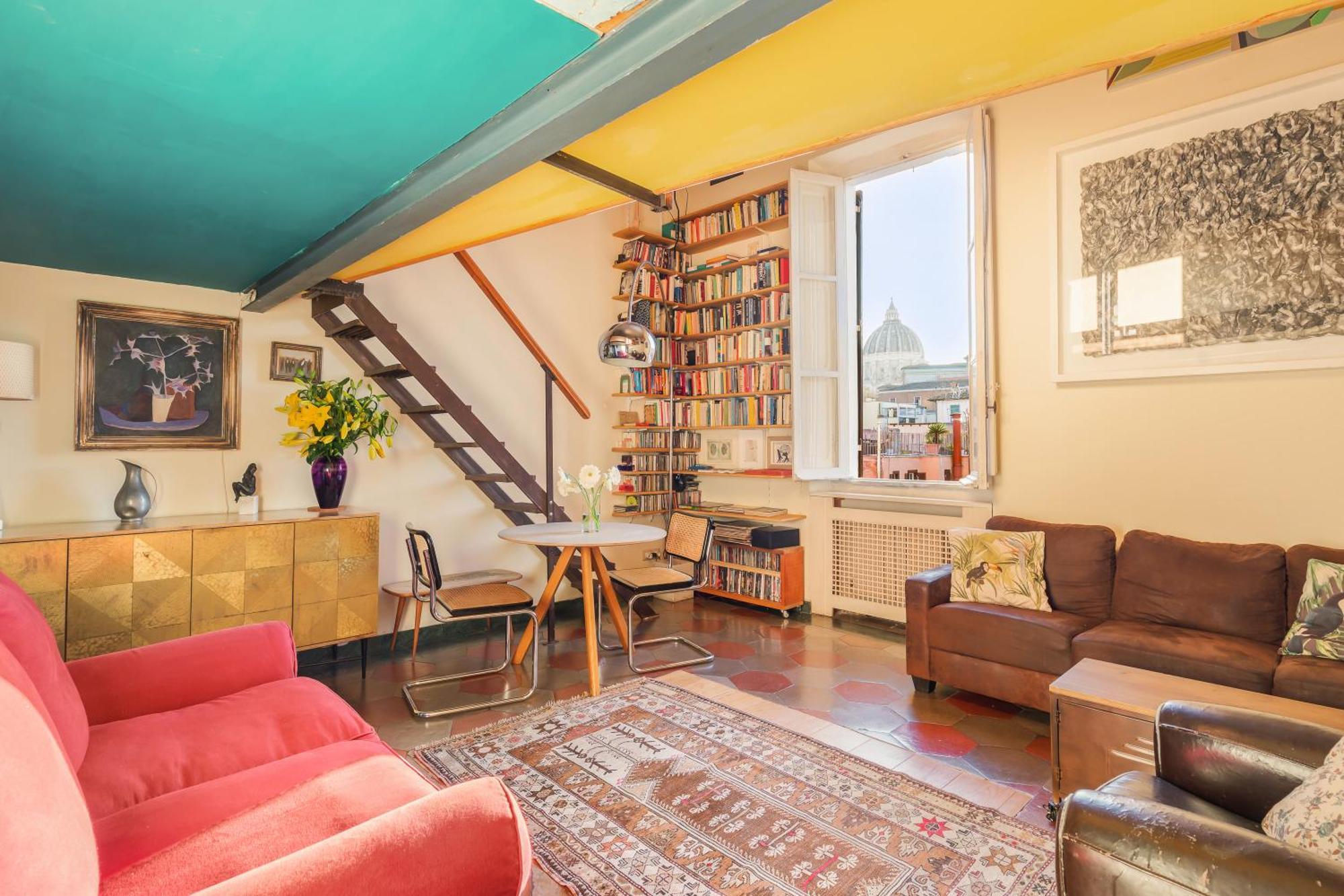 ローマPenthouse In Exclusive Borgo Pio Districtアパートメント エクステリア 写真